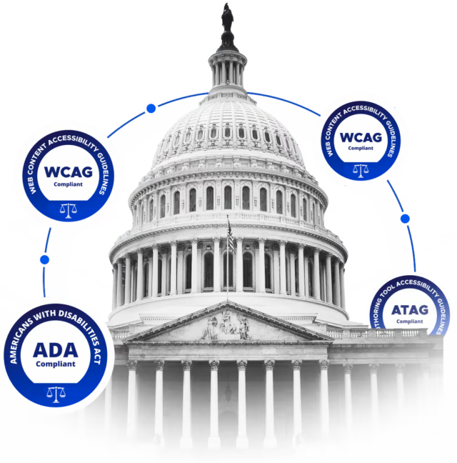 Digital Compliance - CVAA (Communications and video accessibility Act), ADA (Americans with disabilities act), WCAG (Web content accessibility guidelines) S-508(Section-508) compliants